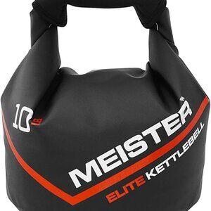 Meister Elite Portable Sand Kettlebell - Soft Sandbag Weight - 10 lb